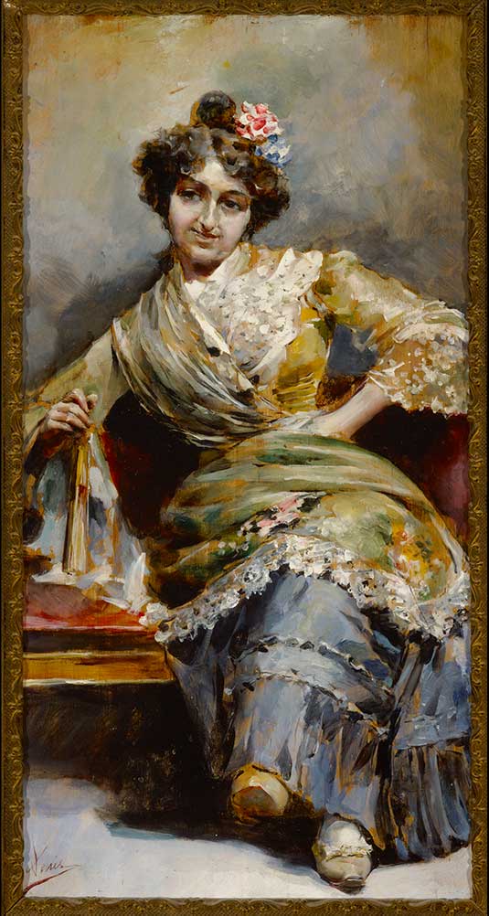 Retrato de su mujer