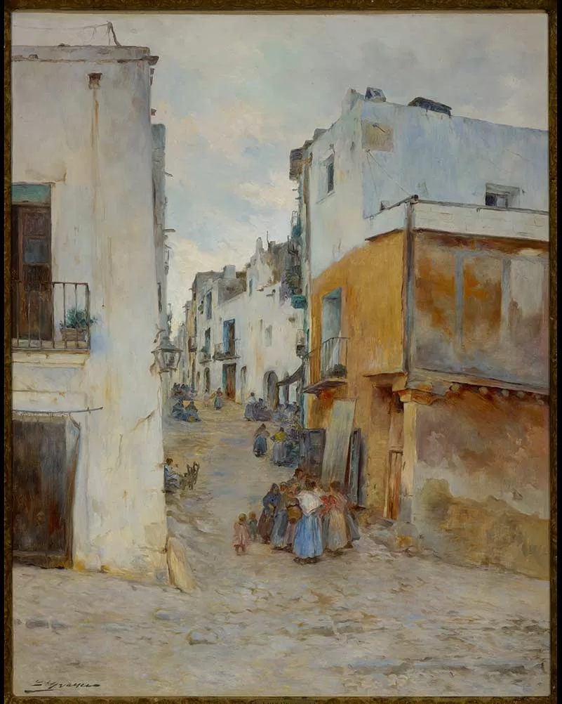 Pueblo español