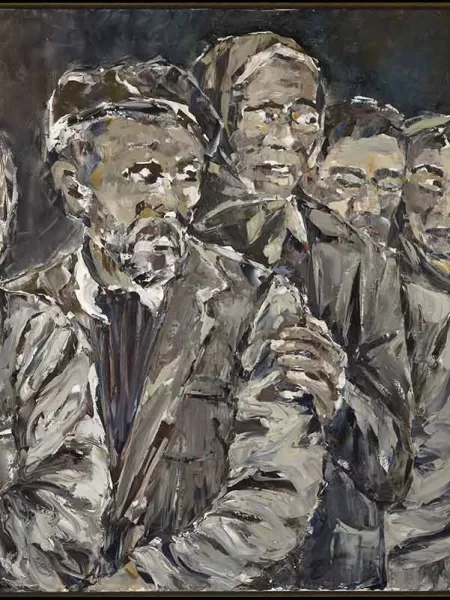 Cinco personas (gris)