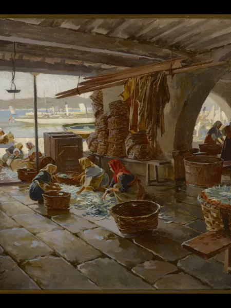Mercado de pescadopuerto de Vigo